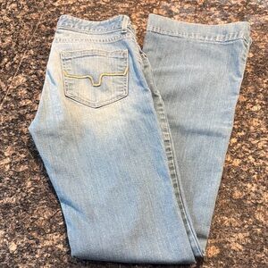 Kimes Ranch Light Blue Flare Jeans Lola 6 6/36